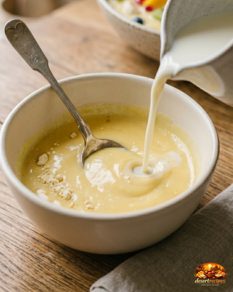Fruit Custard Recipe