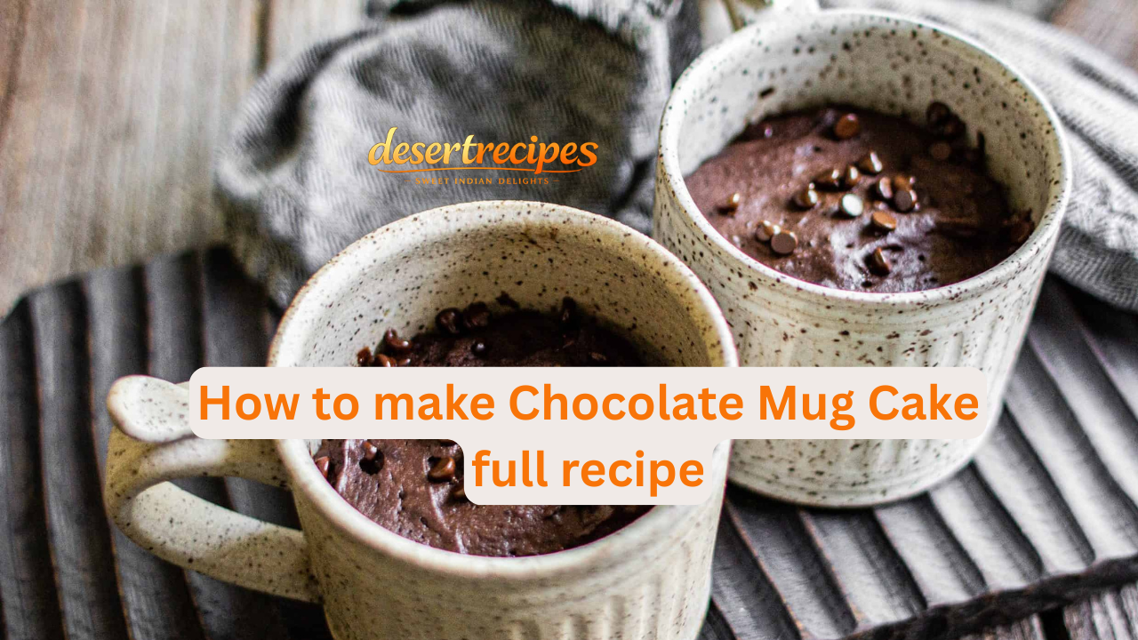 How to make Chocolate Mug Cake full recipe