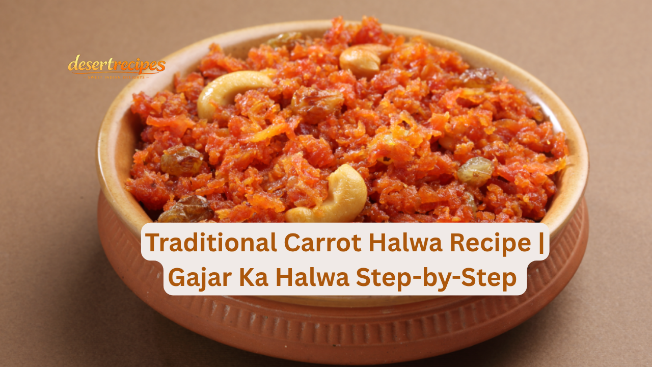 Traditional Carrot Halwa Recipe | Gajar Ka Halwa Step-by-Step 