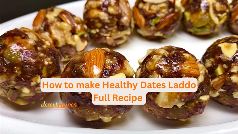 How to make Healthy Dates Laddo Full Recipe 