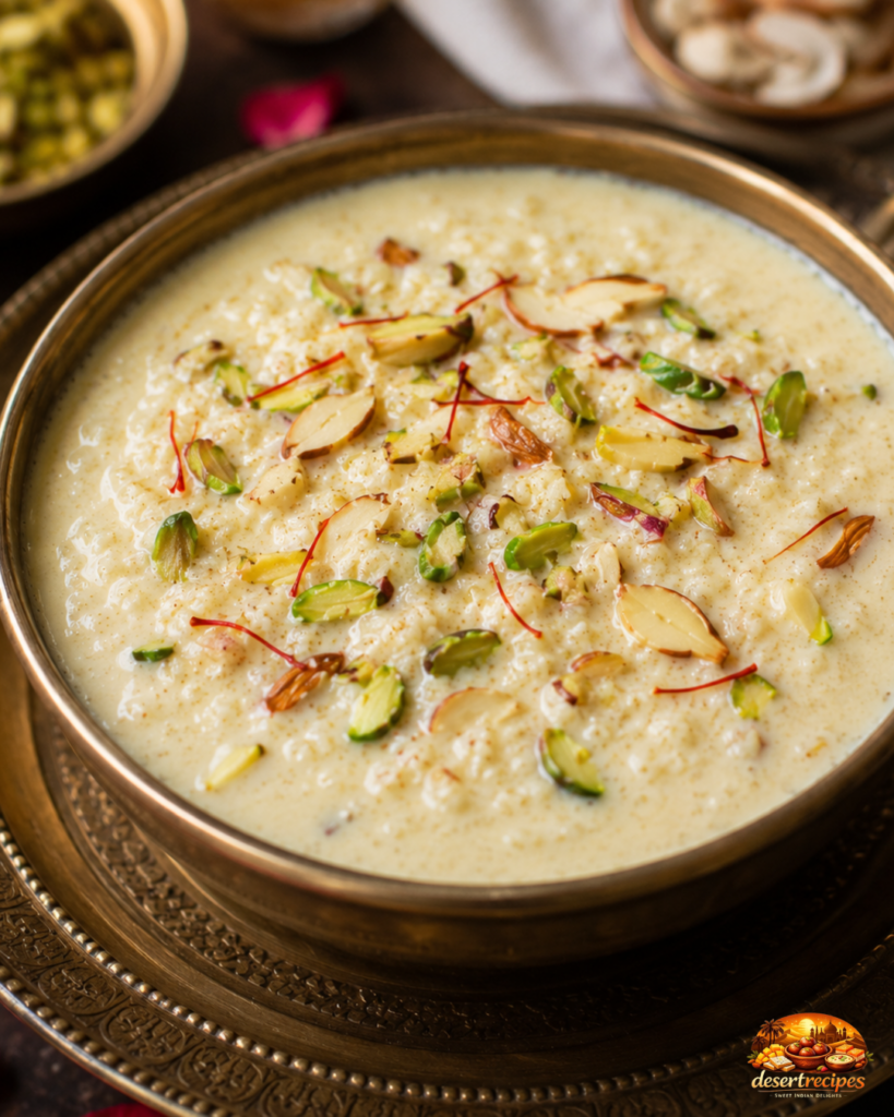 Paneer Kheer Recipe